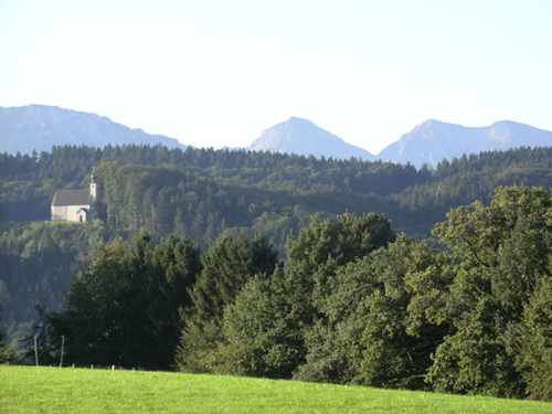 Aussicht der Ferienwohnungen