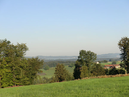 Aussicht der Ferienwohnungen