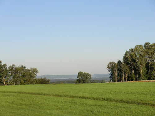 Aussicht der Ferienwohnungen